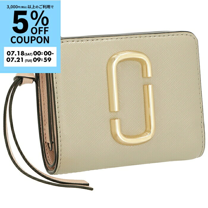 マーク ジェイコブス/MARC JACOBS レディース 財布 二つ折り THE SNAPSHOT ミニ コンパクト ウォレット 二つ折り財布 2026年春夏新作 M0014282-0043