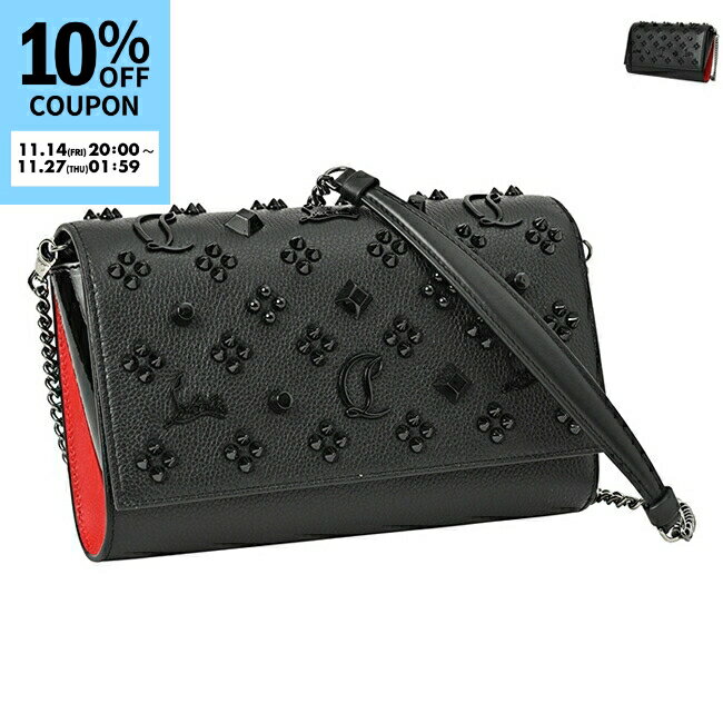 クリスチャンルブタン/CHRISTIAN LOUBOUTIN バッグ レディース クラッチバッグ PALOMA チェーンショル..