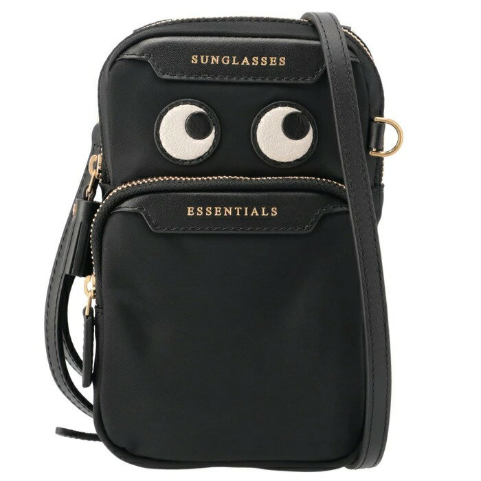 Rakuten - アニヤ ハインドマーチ/ANYA HINDMARCH レディース ショルダーバッグ EYES ESSENTIALS ナイロン ミニバッグ フォンホルダー 181631