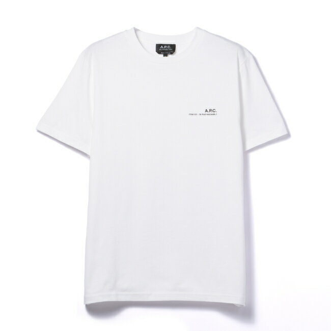 ڡ/A.P.C.  ѥ  T-SHIRT ITEM T BLANC 2024ǯղƿ H26904-COFBT-AAB