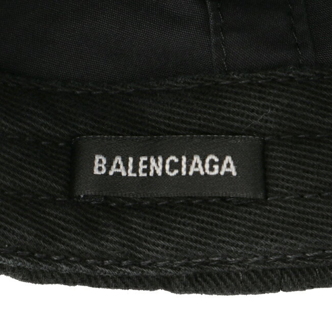 バレンシアガ/BALENCIAGA帽子メンズSNOWBOARDキャップBLACK/BLACK2022年春夏新作680739-410B2-1060