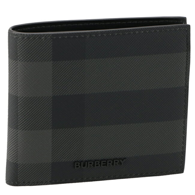 バーバリー バーバリー/BURBERRY 財布 メンズ MS CC BILL COIN BRT 二つ折り財布 CHARCOAL 8070201