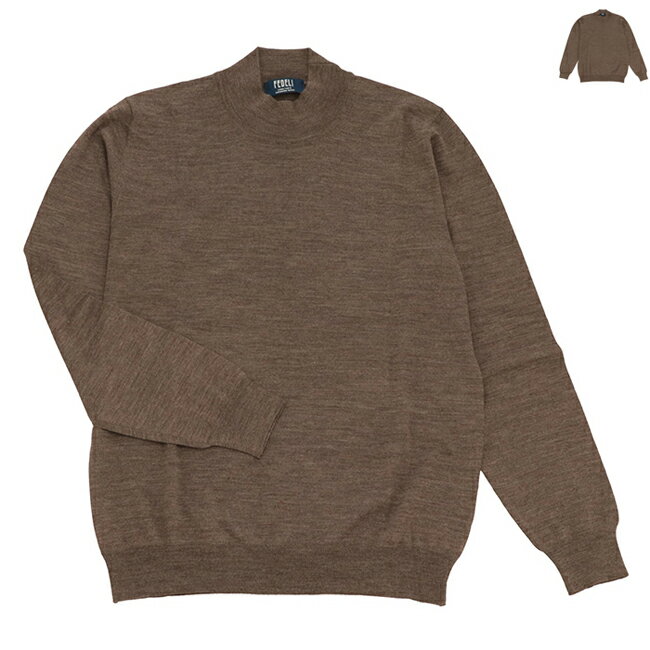 Rakuten - FEDELI メンズ DERBY SPECIAL ML. LANA 140 モックネック 7UI07981-0001