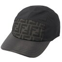 【SALE】フェンディ/FENDI 帽子 メンズ BASEBALL LOGO キャップ NERO FXQ882-APVC-F0ABB