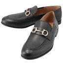 [4/20限定1/2当選ポイントバック]【SALE】フェラガモ/FERRAGAMO シューズ メンズ GIN モカシン NERO 020990-0001-0010 758410