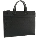 [4/1限定1/2当選ポイントバック]【SALE】フェラガモ/FERRAGAMO バッグ メンズ TRAVEL EMBOSSED ビジネスバッグ/ブリーフケース NERO 241150-0007-0010 0757923