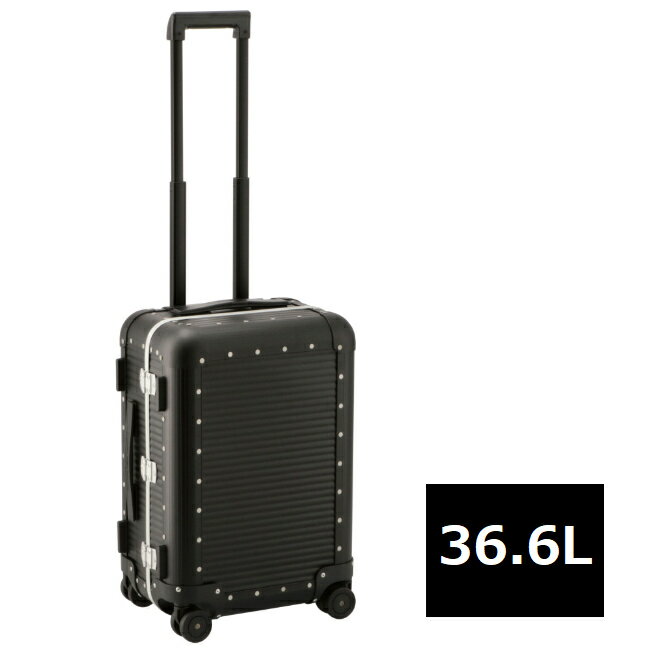 エフピーエム/FPM キャリーバッグ メンズ 36.6L SPINNER 53 A053-15 機内持ち込み スーツケース CAVIAR BLACK A15053-0001-915