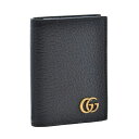 グッチ 名刺入れ（メンズ） [4/20限定1/2当選ポイントバック]グッチ/GUCCI 名刺入れ メンズ GG Marmont カードケース ブラック 428737-DJ20T-1000