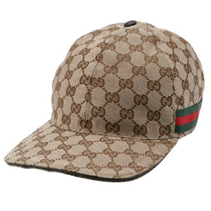 グッチ/GUCCI 帽子 メンズ キャップ BEIGE/EBONY+CACAO-VRV 2021年秋冬 200035-KQWBG-9791