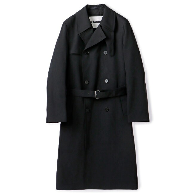 ジルサンダー/JIL SANDER コート アパレル メンズ トレンチコート BLACK J23AA0005-J40002-001