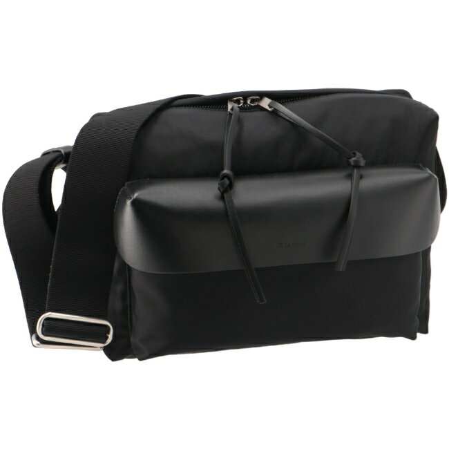 ジルサンダー/JIL SANDER バッグ メンズ LID MESSENGER ボディバッグ/ウエストポーチ BLACK 2024年春夏新作 J26WG0025-P6496-001