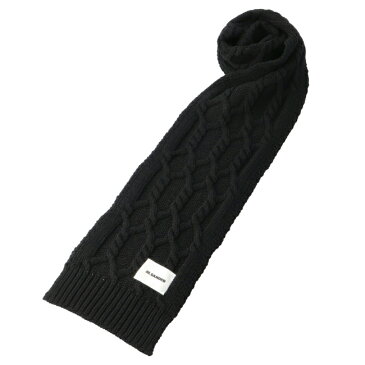 ジルサンダー/JIL SANDER ストール メンズ SCARF マフラー BLACK JSMT769042-20308-001