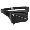 ロエベ/LOEWE バッグ メンズ PUZZLE MINI BUMBAG ボディバッグ/ウエストポーチ BLACK B510U89X02-0024-1100