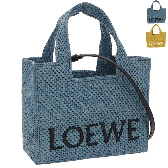 LOEWE - ロエベ/LOEWE レディース トートバッグ かご スモール フォントトート ショルダー クロスボディバッグ B6サイズ収納 2026年春夏新作 A685B59X01-0049【RSS_03】