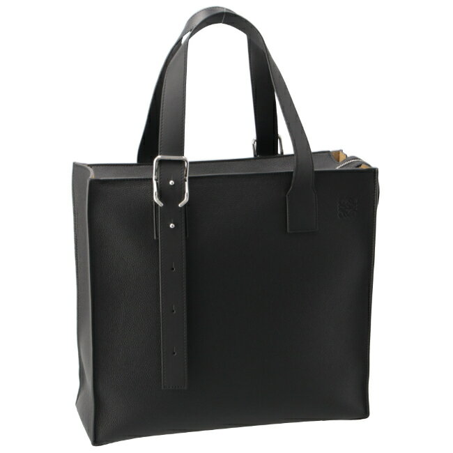 ロエベ/LOEWE バッグ メンズ BUCKLE ZIP TOTE トートバッグ BLACK 2024年春夏新作 B692K99X03-0053-1100