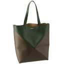 ロエベ/LOEWE バッグ メンズ PUZZLE TOTE LARGE BICOLOR トートバッグ UMBER/HUNTER GREEN B779Q18X05-0088-5885