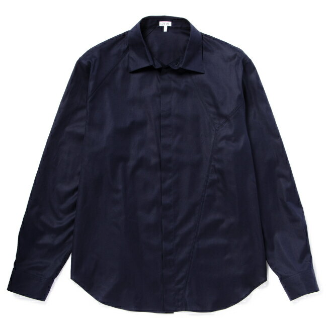 ロエベ/LOEWE シャツ アパレル メンズ PUZZLE SHIRT コットンシャツ MIDNIGHT BLUE H526Y05WAY-0056-5440