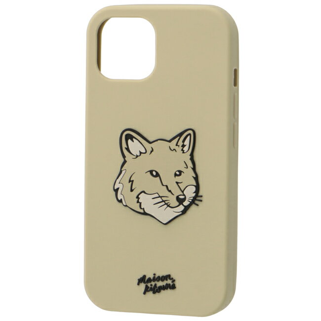 メゾンキツネ スマホケース メンズ メゾンキツネ/MAISON KITSUNE ガジェットケース メンズ BOLD FOX HEAD IPHONE CASE 15 iPhone15ケース CANVAS 2024年春夏新作 LM05604AP0002-0006-P357