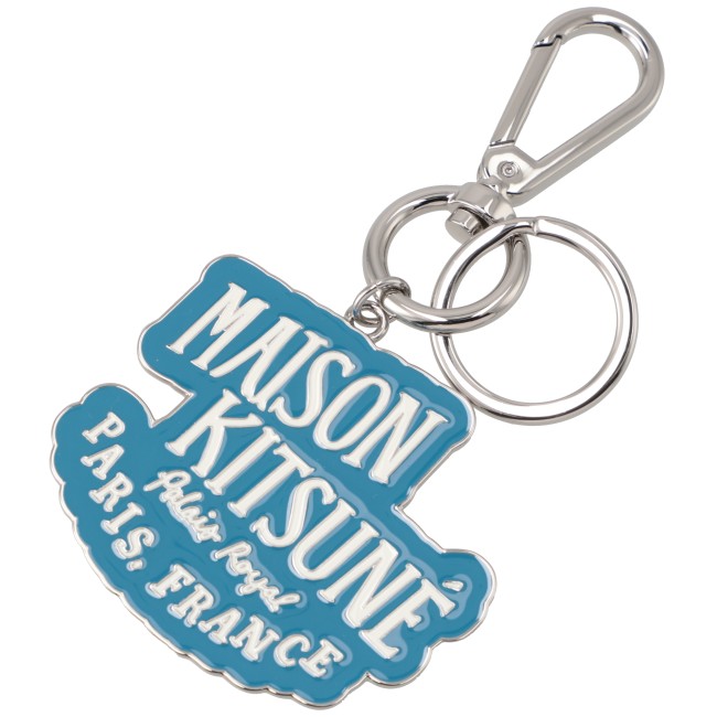 メゾンキツネ/MAISON KITSUNE キーリング メンズ PALAIS ROYAL KEYRING キーホルダー SAPPHIRE LM06901AM1005-0003-P462