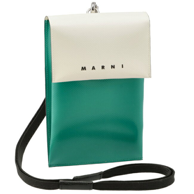 マルニ/MARNI ポーチ メンズ CELLPHONE CC HOLDER スマートフォンケース SILK WHITE/SEA GREEN TEMI0004A4-P3572-ZO229 markdownのサムネイル