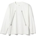 メゾン マルジェラ ライダースジャケット メンズ エムエムシックス メゾンマルジェラ/MM6 MAISON MARGIELA シャツ アパレル メンズ T-SHIRT ロングTシャツ WHITE 2024年春夏新作 SH0GC0009-S23588-100