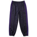 【セットアップ可】 ニードルズ/NEEDLES パンツ メンズ ZIPPED TRACK PANT - POLY SMOOTH トラックパンツ NAVY NS249-0001-0001