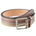 [4/201/2I|CgobN]|[X~X/PAUL SMITH xg Y Men Belt Wide Multi U[xg MULTI M1A4952-AWIDEC-92