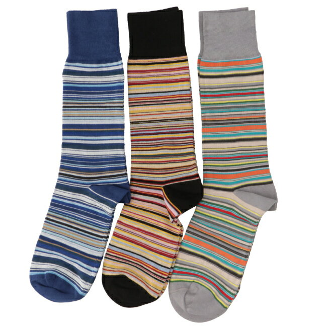 ポールスミス/PAUL SMITH 靴下 メンズ MEN SOCK PACK ソックス MULTI 2022年秋冬新作 M1ASOCK-JPACKM-92