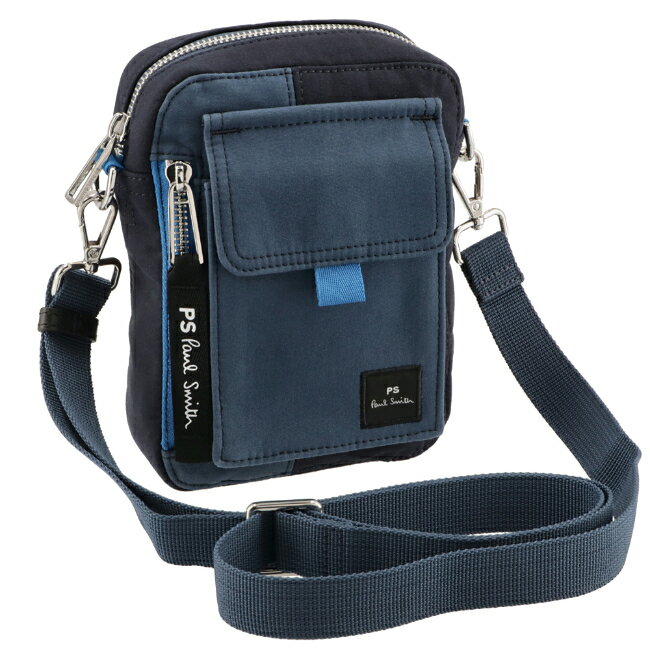 ポールスミス メンズ ショルダーバッグ LIGHT BLUEポールスミス/PAUL SMITH バッグ メンズ Men Bag Xbody Patch ショルダーバッグ LIGHT BLUE 2022年秋冬新作 M2A7206-IPATCH-40