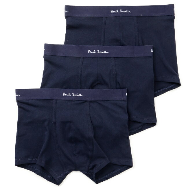 ポールスミス/PAUL SMITH アンダーウェア メンズ MEN TRUNK 3 PACK ボクサーパンツ NAVY 2024年春夏新作 M1A914-M3PK-47