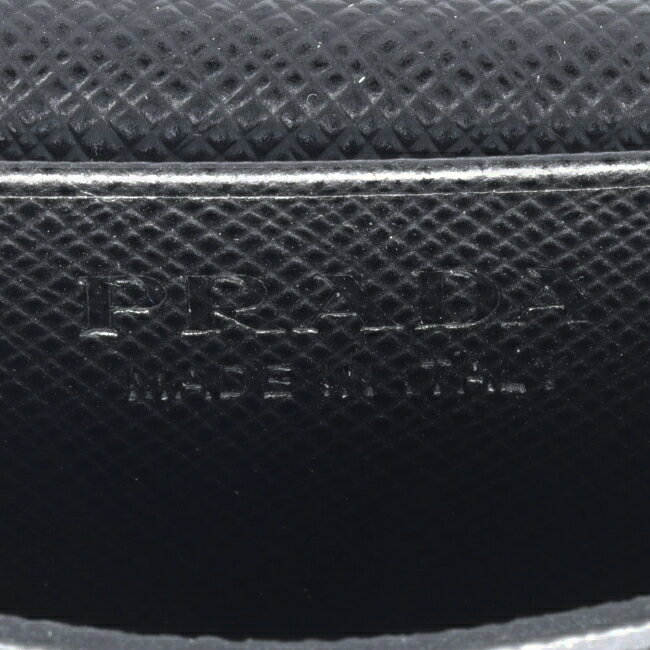 正規品 プラダ Prada 名刺入れ メンズ 型押しカーフスキン カードケース Nero 2mc122 Qme 002 信頼 Tecnicoindustrialpasto Edu Co