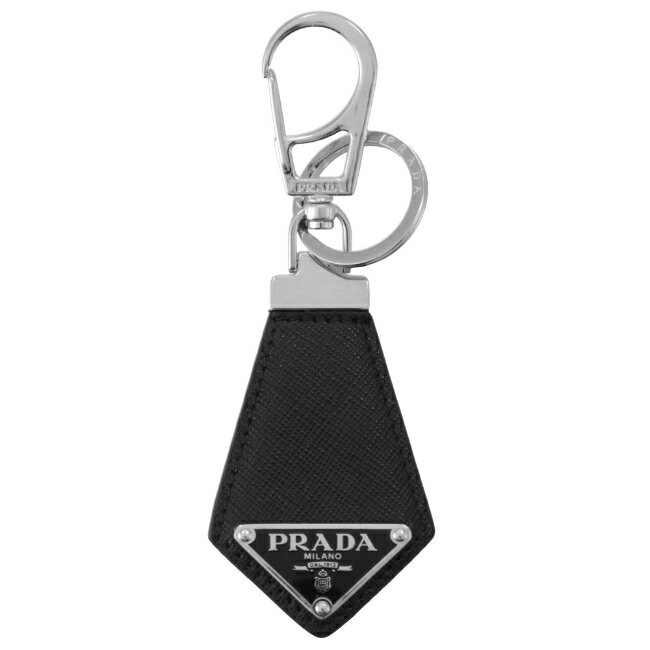 メンズ キーリング キーホルダー キーリング Nero メンズ プラダ Prada プラダ Prada プラダ 型押しカーフスキン Nero キーホルダー キーリング キーホルダー キーケース Grace 型押しカーフスキン Brand 2pp041 053 002 Import