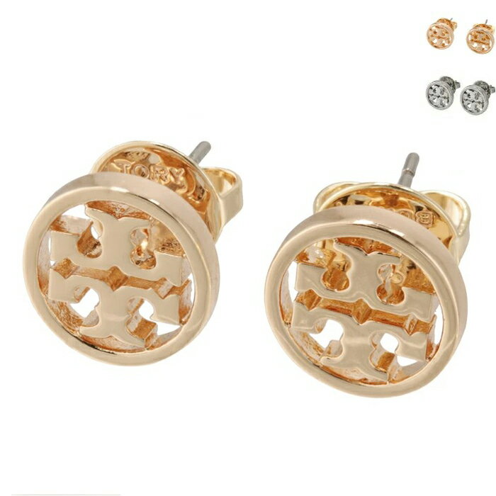 Rakuten - トリー バーチ/TORY BURCH レディース ピアス ミラー スタッドピアス MILLER ロゴ ニッケルフリー 26222-0098