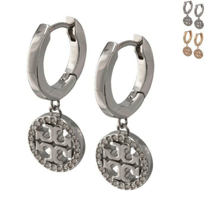 Rakuten - トリー バーチ/TORY BURCH レディース ピアス MILLER PAVE フープピアス ミラー 87041-0098