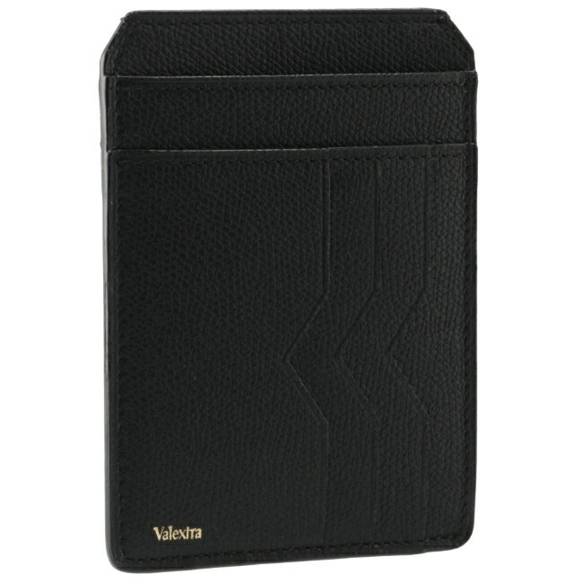 【SUMMER SALE】ヴァレクストラ/VALEXTRA 名刺入れ メンズ 6CC CARD HOLDER カードケース NERO V8L75-028-000N