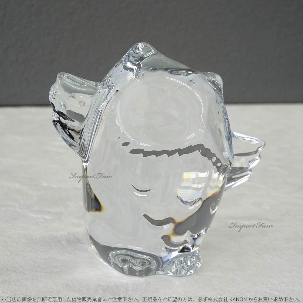 バカラ ミニマルズ フクロウ 鳥 クリア クリスタル 2802207 Baccarat Minimals Owl Clear and 20k Gold ギフト置物 ギフト プレゼント □ [2]