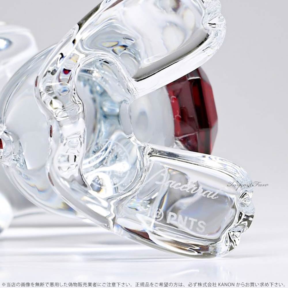 バカラ スヌーピー レッドオクトゴン クリア クリスタル 2814009 Baccarat Snoopy Red octagon Clear ギフト プレゼント □