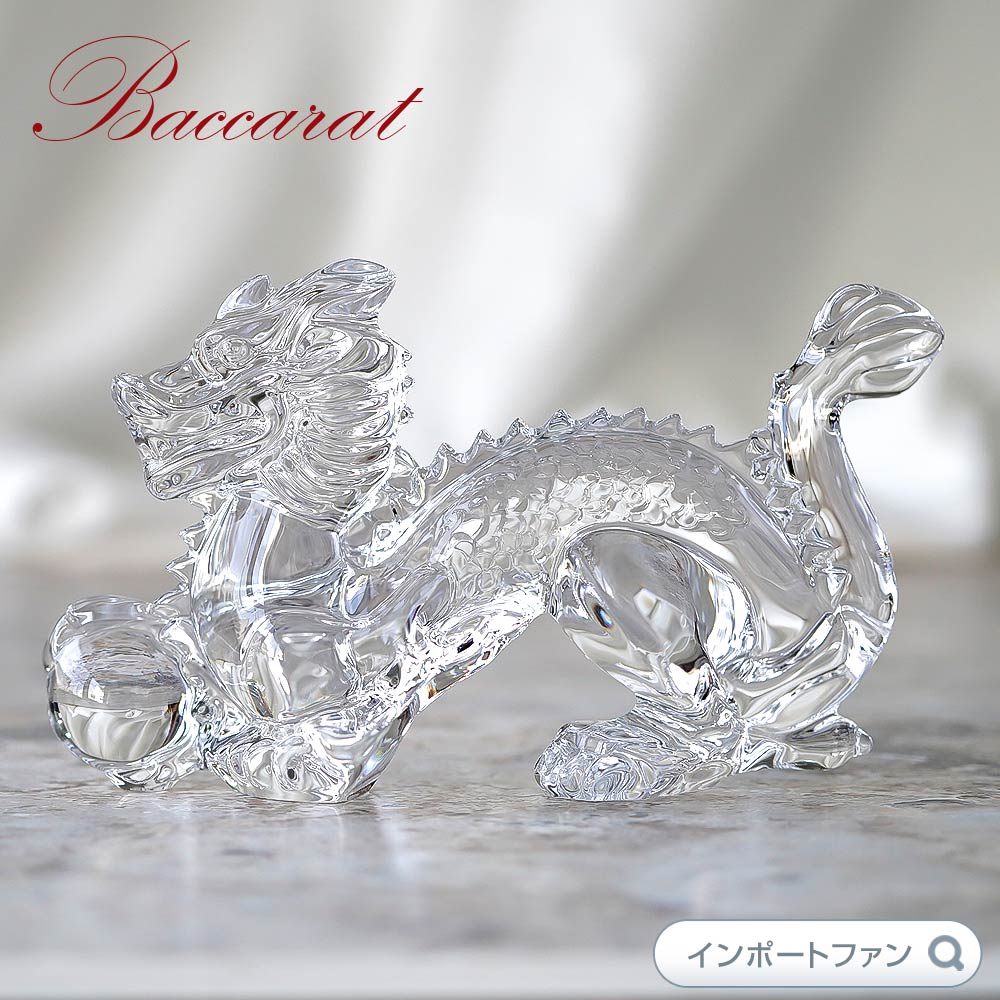 Х ꥹ  ζ ɥ饴 ä  ꥢ Baccarat 2024 Zodiac Dragont Clear 2815630 ʪ ե ץ쥼 