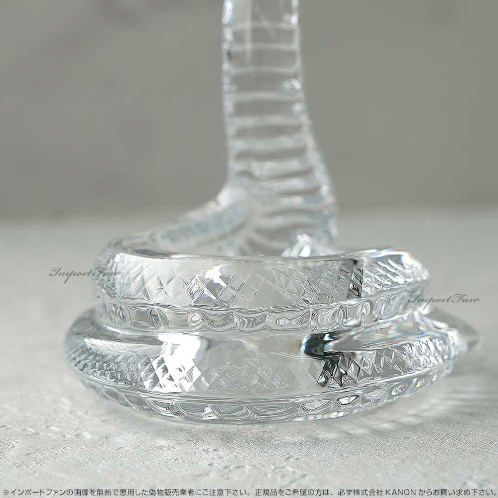 バカラ クリスタル 蛇 ヘビ 巳 クリア 干支 十二支 2816600 Baccarat Crystal Zodiac Snake ギフト プレゼント 【ポイント最大49.5倍!お買い物マラソン セール】 [3]