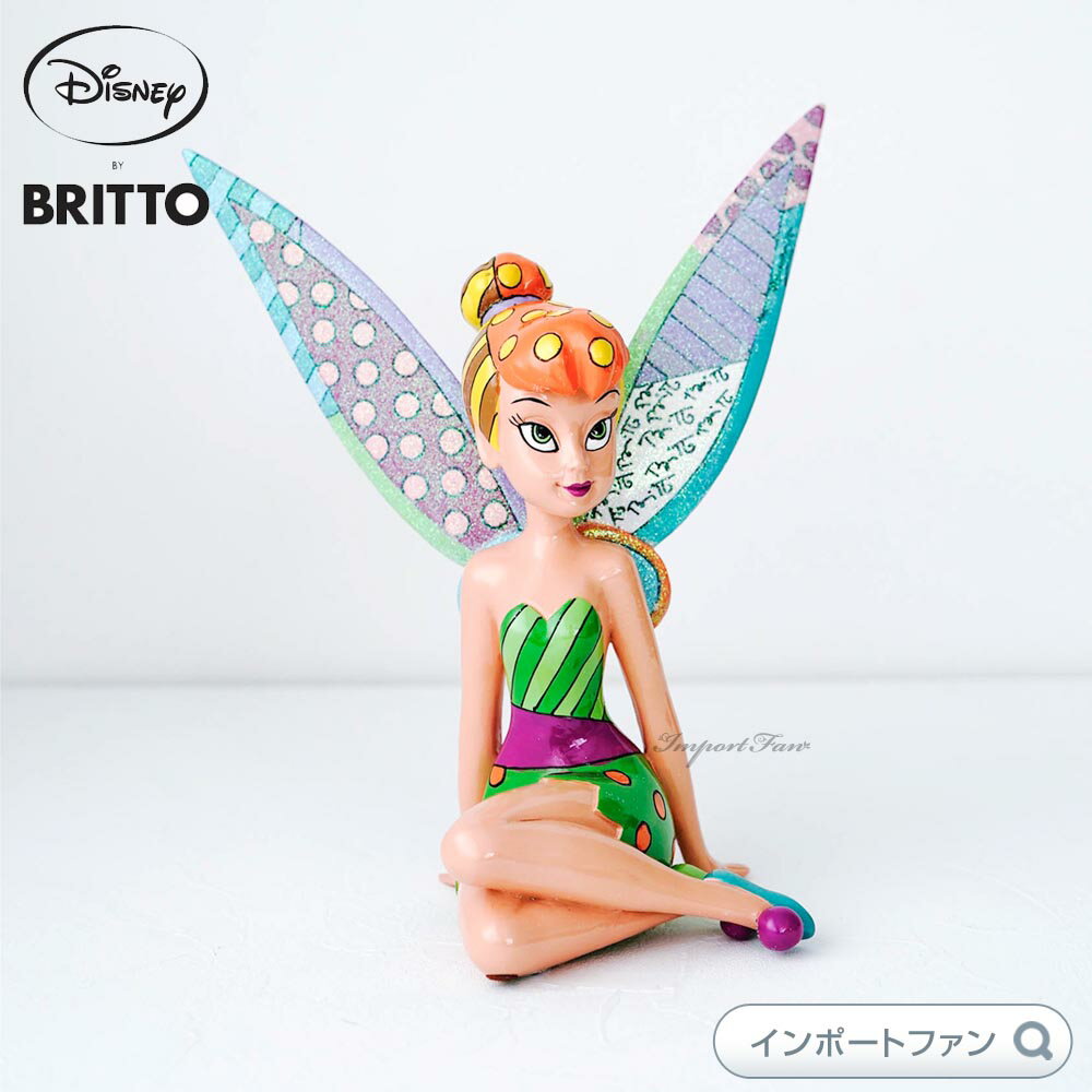 樂天商城 - ブリット ティンカーベル ピーターパン 4044120 Disney by Romero Britto ギフト プレゼント 【ポイント最大47倍！お買い物マラソン セール】