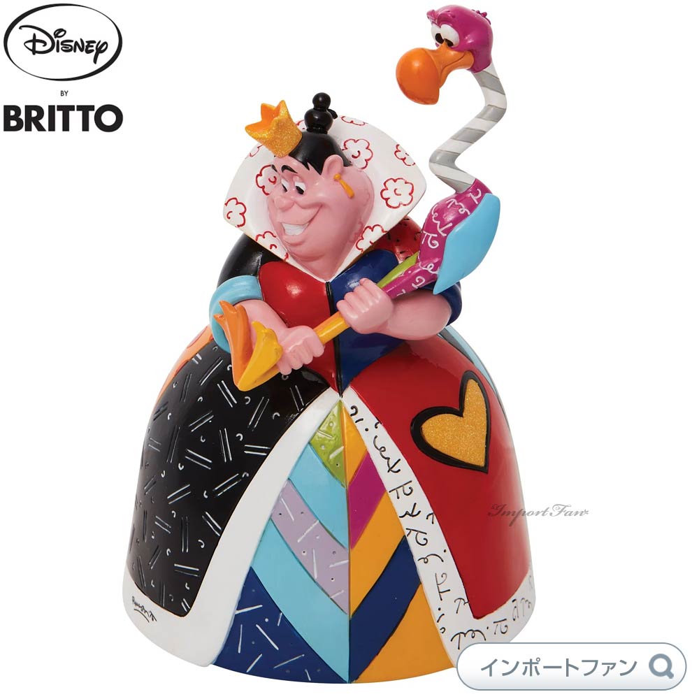 乐天商城 - ブリット ハートの女王 不思議の国のアリス 6008525 Disney by Romero Britto ギフト プレゼント 【ポイント最大47倍！お買い物マラソン セール】