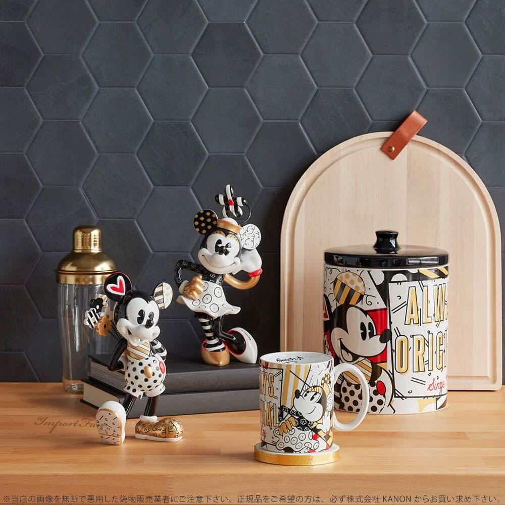 ブリット ミダス ミッキーマウス 花 フラワー 6010306 Disney by Romero Britto ギ...