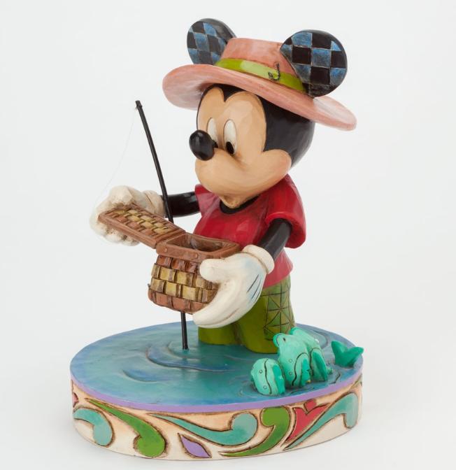 乐天商城 - ジムショア ミッキーマウス 釣れるようになりたい ディズニー 4038493 I'd Rather Be Fishing Mickey Mouse Fishing Figurine jim shore ギフト プレゼント 【ポイント最大47倍！お買い物マラソン セール】