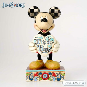 ジムショア ミッキーマウス 新しい赤ちゃん 男の子 出産祝い ディズニー 4043663 It's A Boy New Baby Boy Mickey Mouse Figurine jim shore ギフト プレゼント 【ポイント最大42倍！楽天スーパー セール】