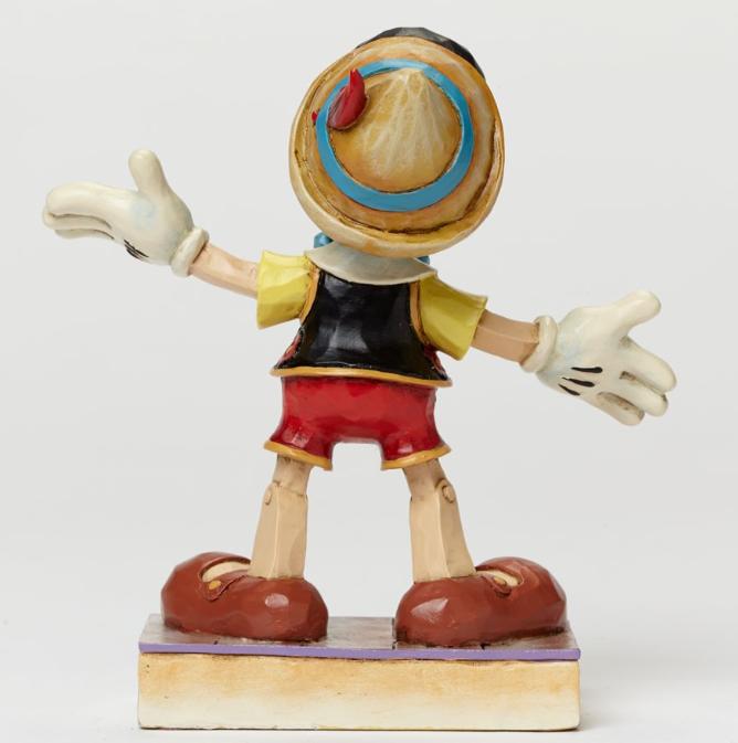ジムショア ピノキオ ヒモなしになった ディズニー 4045249 Got No Strings Pinocchio Personality Pose Figurine jim shore ギフト プレゼント□