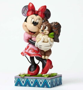 ジムショア ミニ—とフィフィ 永遠の友達 ディズニー 4048657 Furrever Friends Minnie and Fifi Figurine jim shore ギフト プレゼント □