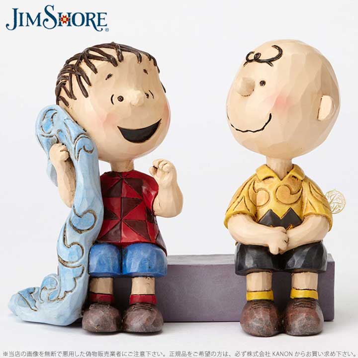 ジムショア 賢明な助言 ライナス チャーリー ブラウン スヌーピー 4054081 Sage Advice Charlie Brown and Linus on Sidewalk jim shore ギフト プレゼント □