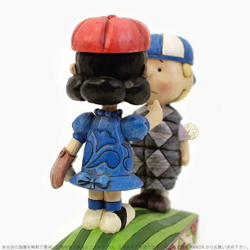 ジムショア シュローダーとルーシー 野球のマウンドでトラブル発生 スヌーピー 4054082 Mound of Trouble Baseball Schroeder and Lucy jim shore □