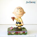 ジムショア アイスクリームがとけっちゃった チャーリーブラウンとアイス スヌーピー 4055657 Melting Point Charlie Brown with Ice Cream Figurine JimShore □