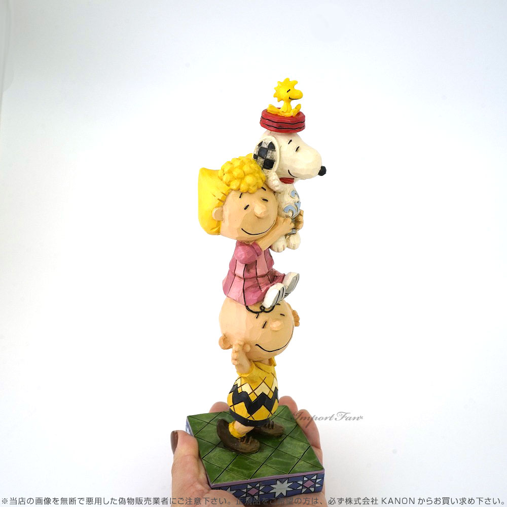 即日出荷 ジムショア スヌーピー チャーリー ブラウン サリー ウッドストック スタッキング ピーナッツ Stacking Peanuts Jim Shore 高い素材 Www Innova360 Cl